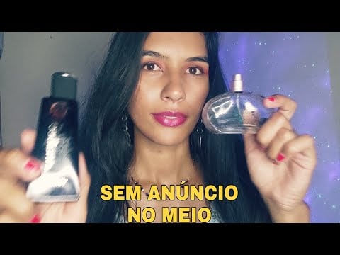 ASMR FAST: ROLEPLAY PERFUMARIA ( tapping, voz suave, líquido, tampinha.)