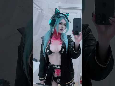 Hey, Choom 💚Cyberpunk Edgerunners | Rebecca Cosplay #cosplay #asmr #egirl #cosplay