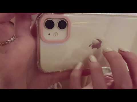 lofi asmr tapping on phone case