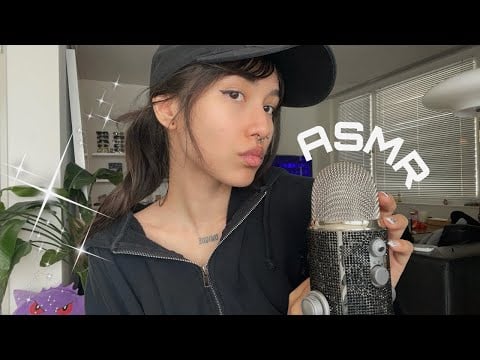ASMR ☆ Trigger Assortment w/ rambles (fabric sounds, scratching and more)