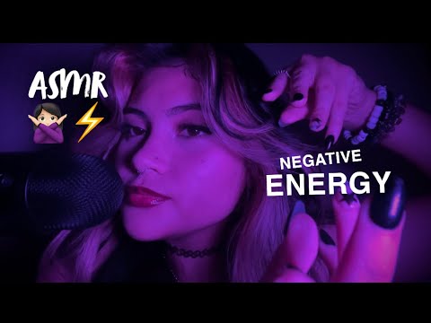 ASMR | Close Up Pulling Out NEGATIVE ENERGY (you are so tired 🧿)