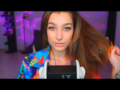 ASMR HAIRPLAY COUNT | Cepillándome el pelo💆