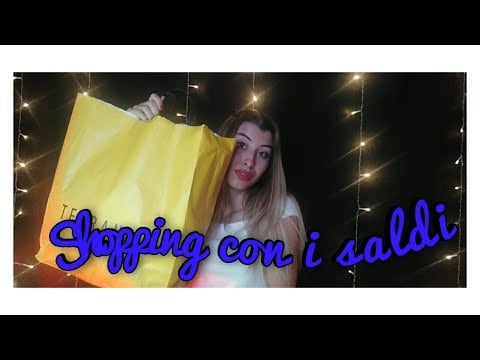 🇮🇹ASMR ITA• VIDEO HAUL, SHOPPING CON I SALDI