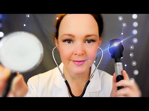 Doctor FULL BODY Check Up ASMR | Detailed Ear Exam, Eye Exam (Soft Spoken)