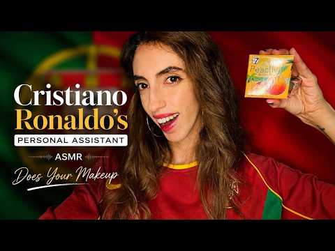 Cristiano Ronaldo's Personal Assistant Does Your Makeup ✨⚽|ASMR (Roleplay)