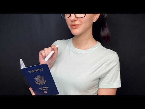 ASMR TSA Pat Down & Bag Search l Soft Spoken, Personal Attention