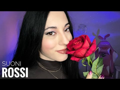 ASMR PER DORMIRE RAPIDAMENTE (Suoni rossi che ti scioglieranno)