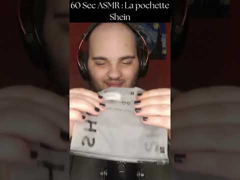 60 sec ASMR : La Pochette Shein  #asmr #asmrfr