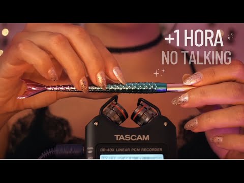 +1 HORA de ASMR NO TALKING | Recopilación mis mejores vídeos de ASMR SIN HABLAR