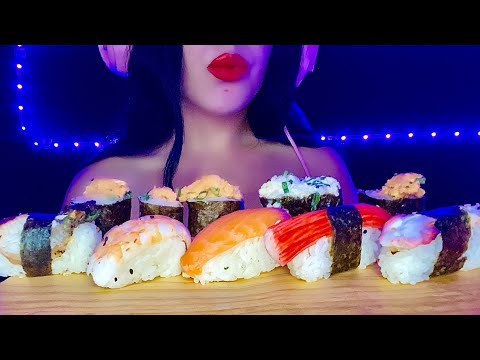 ASMR C0MIENDO SUSHI 🍣