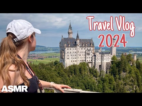 ASMR Travel Vlog 2024 South Germany Roadtrip