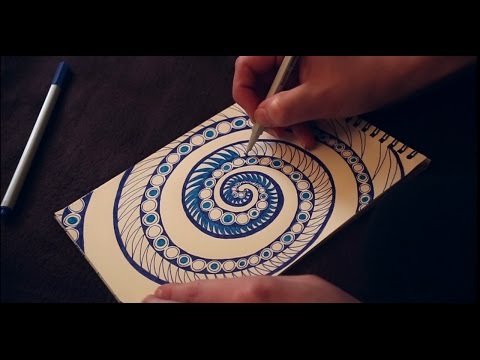 [ASMR] Zentingle Saturdays ✏🐚 PURE Coloring SOUNDS Filmed In Sunset Light - Non Spoken Sleep Video