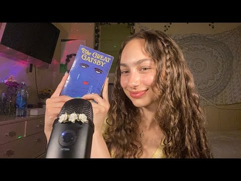 30 mins of cozy asmr reading | for deep sleep 