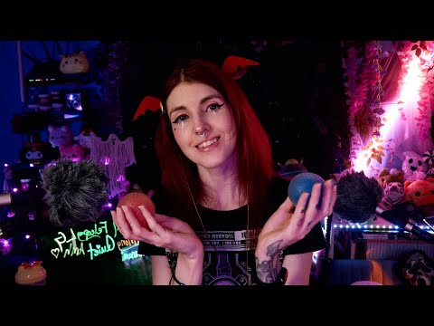 ASMR 🎧 Squishy balls on your ears :3
