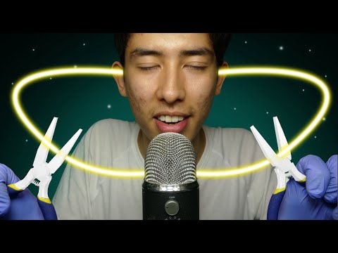 negative energy asmr plucking