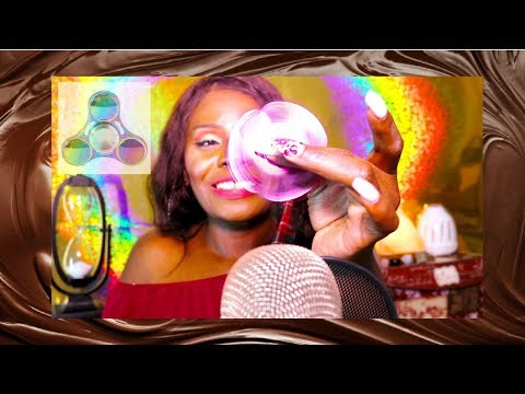 FIDGET SPINNER | ASMR EATING CHOCOLATE SOUNDS