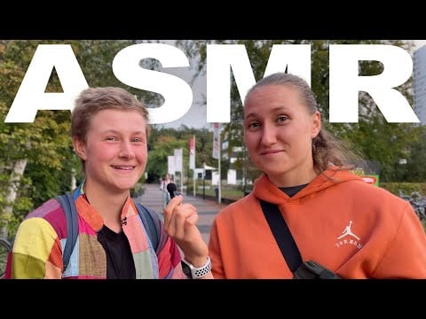 I asked students to do ASMR