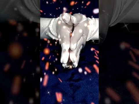 Magic ✨ Satin Gloves 🧤 #asmrlikeasandbox #gloves #asmr #relaxing