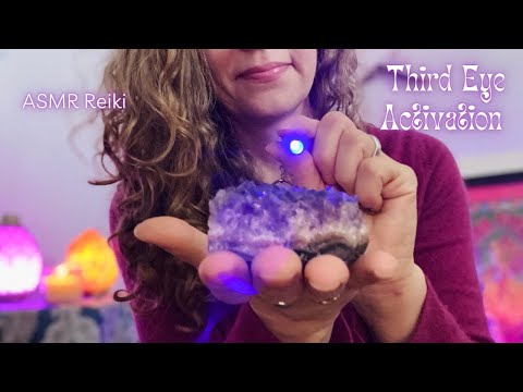 Reiki ASMR | Lift the Veil of Illusion and Illuminate Your Third Eye | Whispered Personal Attention