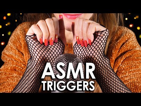 ASMR Love 😍 NET MESH GLOVES SCRATCHING TRIGGERS 4k (No Talking) Blue Yeti