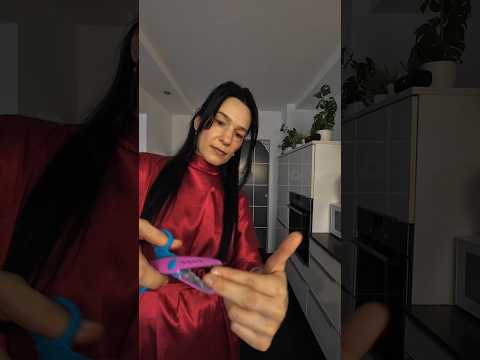 cut comb spray asmr