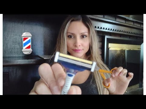 ASMR: Men's haircut & Shave