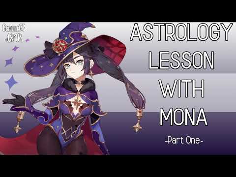 Genshin Impact ASMR  | Astrology Lesson with Mona | RP