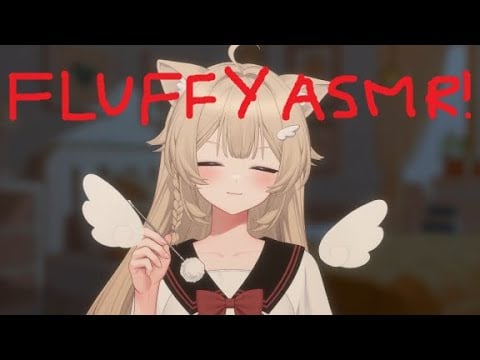【ASMR/SR3D】fluffiest ear scritches ever!!