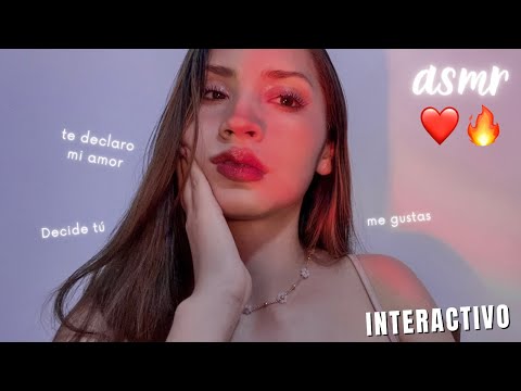 ASMR Tu MEJOR AMIGA se te DECLARA 😰❤️Roleplay INTERACTIVO l ASMR  en ESPAÑOL