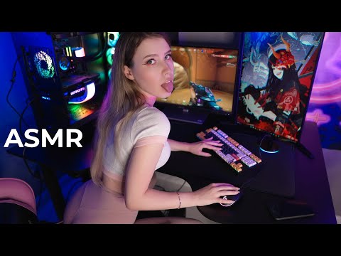 АСМР ОБЗОР МОЕГО ПК за 700к👉👈 ASMR OVERVIEW OF MY PC