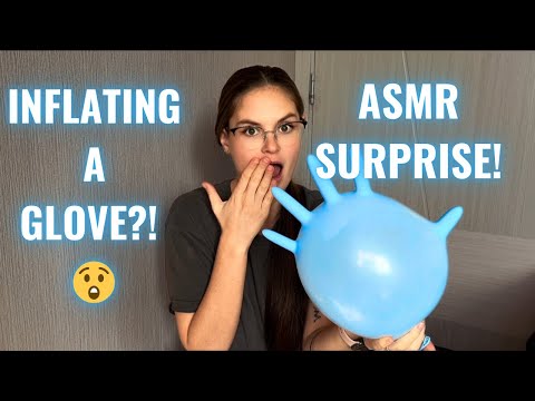 ASMR Glove Air Sounds – Slow Inflation for Deep Relaxation ✨