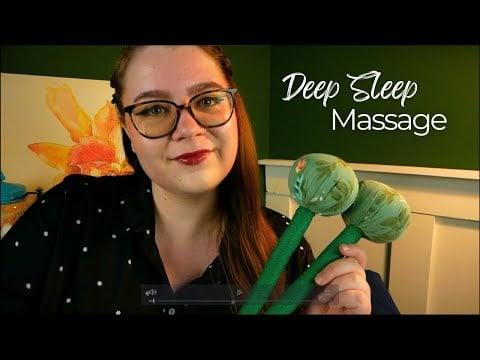 Deep Sleep Massage ASMR (Dual Cameras, Rain Sounds, Personal Attention) 💤 Soft Spoken Roleplay