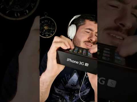 ASMR avec mon plus vieux Smartphone #asmr #apple #iphone #asmrfr