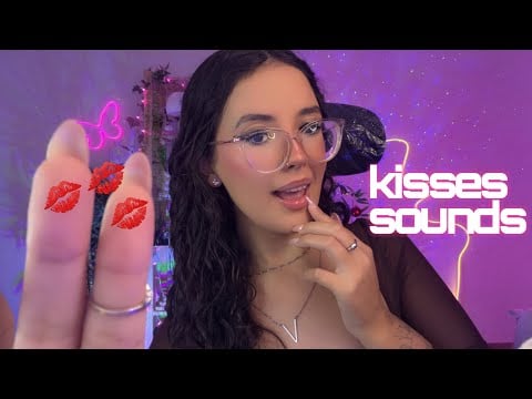 ASMR ★ CAFUNÉ e KISSES SOUNDS PARA VOCE DORMIR PROFUNDAMENTE 💋 | mouth sounds 👄 