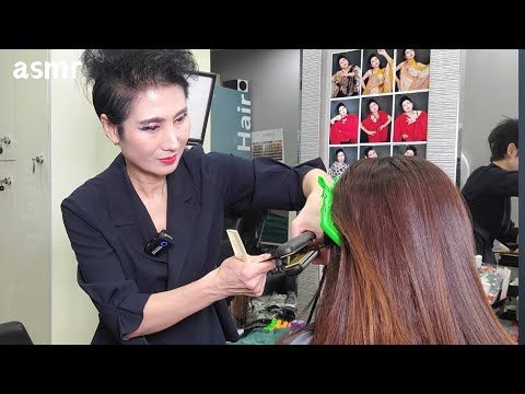 Korean Swift ASMR Hair Salon: Quick & Energizing Sounds for Ultimate Relaxation 🔥⚡