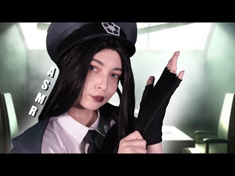 🦴 АСМР ВЛАСТНАЯ секретный агент ДОПРОСИТ ТЕБЯ 👮‍♀️ | asmr