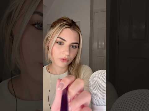 ASMR face brushing 💫 #asmr #asmrsounds #asmrbrushing #facebrushing #personalattention #shortsfeed