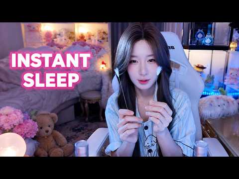 ASMR Instant Sleep 😴 Gentle Ear Cleaning & Realistic Helicopter Sounds | 4Hr No Talking