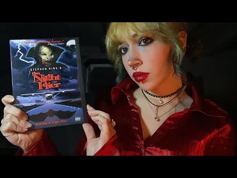 ASMR My Stephen King Movie Collection | DVD Tapping, Whispering