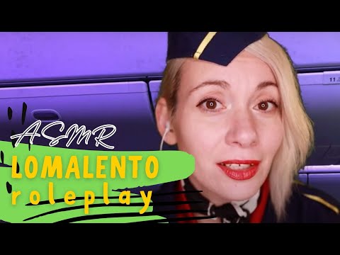 🛫ASMR SUOMI🛬Tervetuloa lennolle! Töykeä lentoemo ROLEPLAY 🛩🤬