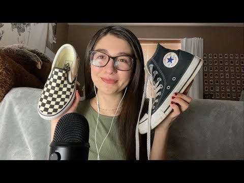 ASMR Shoe Tapping & Scratching