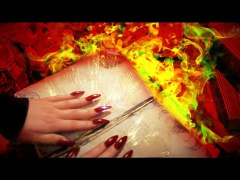 ASMR Arcane Dark Witch Wound Healing  • Bubbling Potion Spell Magic SFX
