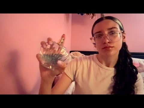 Asmr ~ Fast & Aggressive Perfume Collection (Tapping, Scratching, Lid Sounds, Rambling, Lofi…)