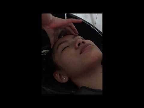 Relaxing Shampoo Head Massage at Saloon - ASMR Part 2
