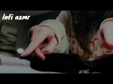 actual lofi hotel asmr | whisper with visual triggers (hand movements, tracing)