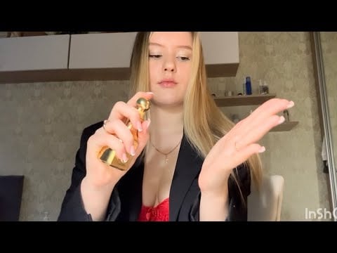ASMR MY NEW PERFUMES