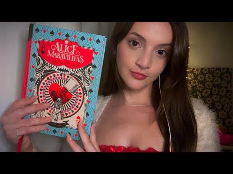 ASMR LEITURA | Alice No País das Maravilhas-Capitulo 5 🐇