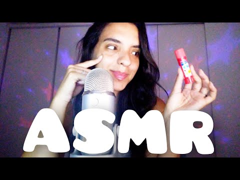 ASMR - PASSANDO COLA NO MICROFONE