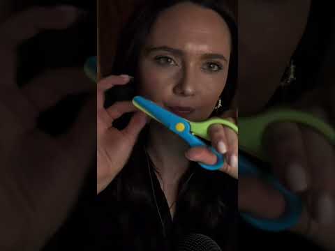 Snipping negative energy away for deep sleep. #asmr #deepsleep #asmrshorts