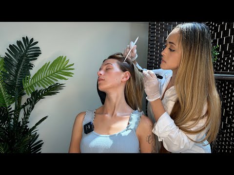 ASMR 50-MINUTE Scalp Check & Facial Examination [Scalp & Facial Treatment] | Soft Spoken Roleplay